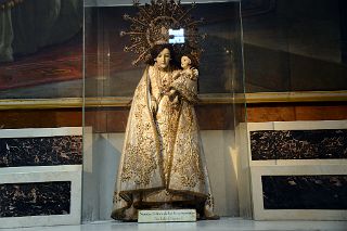 08 Nuestra Senora de los Desamparados.Our Lady Of Deprived Left Nave Catedral Metropolitana Metropolitan Cathedral Buenos Aires.jpg